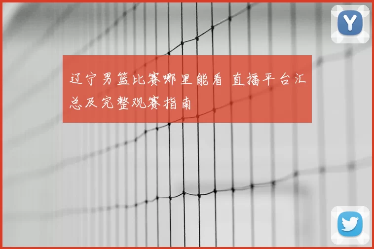辽宁男篮比赛哪里能看 直播平台汇总及完整观赛指南